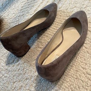New women’s Cole Haan pumps.  Grey suede. 8.5.